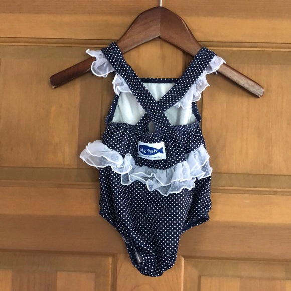 Big Fish polka dot bathing suit (5/$20) - Picture 3 of 4